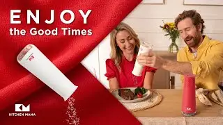 Enjoy the Good Times with Kitchen Mama's FlipTastic Rechargeable Gravity Grinder!