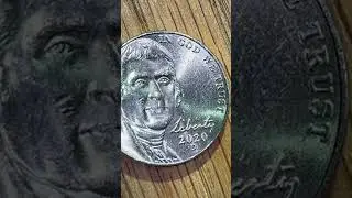 #DreamTrackAI 2020 D ДЖЕФФЕРСОН НИКЕЛЬ #монета #коллекционирование #развлечение #numismaverick