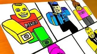 Drawing [ROBLOX] Weird Strict Dad, Weird Strict Guard, Weird Strict Mom, Weird Strict Boss