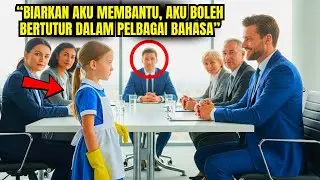 Jutawan itu hampir muflis, tetapi diselamatkan oleh anak perempuan pembersih yang poliglot...