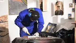 Assoukrou Aké en résidence à la Maison des Arts de Pékin