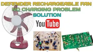 Defender charger fan repair defender AC DC fan not charging problem solution