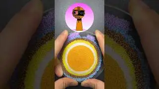 Stress Relief: Watch Colors Merge Slowly  #colormixing #sprunki#satisfying #sigmaboy
