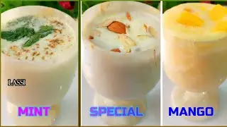 A glass of lassi on a hot day keeps you refreshed and hydrated for longer hours | 3 ways