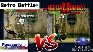 Mortal Kombat II 3DO vs Sega Saturn