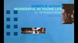 Simple Minds: Wonderful in Young Life [12&rsquo;&rsquo; Extended Version, 2024, Unofficial]
