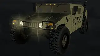 Test Drive Off-Road Wide Open - AM General Humvee