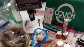 💸 Coin Hunting a JAR of Pennies! Couch Collectibles LIVE