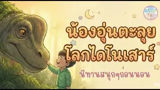 นิทานเรื่อง น้องอุ่นตะลุยโลกไดโนเสาร์ I นิทานน้องอุ่น