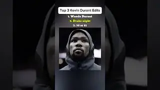 Top 3 Kevin Durant Edits 😳 #nba #basketball