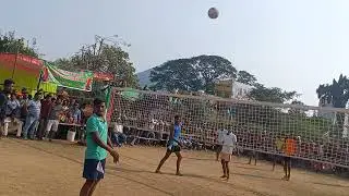 Ramanaguda volleyball tournament (Rayagada vs Suludi)