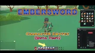 Character Emotes (Beta Test) |  Ember Sword