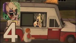 Ice Scream: Horror Adventure - Gameplay Walktrough Part 4 - All Cutscenes (iOS Android)