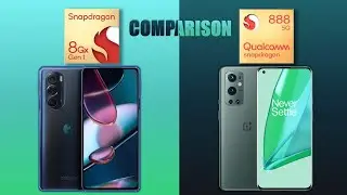 Snapdragon 8 Gen 1 vs Snapdragon 888 (Motorola X30 vs OnePlus 9 Pro)
