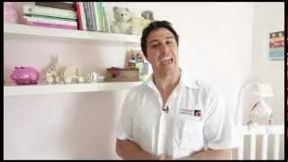 Painting a Nursery Feature Wall and Decorating Ideas by Rochele Painting