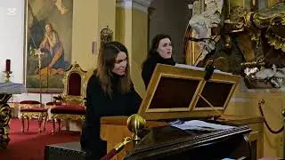 Небесная &laquo;Аве Мария&raquo; &mdash; Франц Шуберт 🎹 Живое исполнение в церкви 🎶 Ирина Марешова & Элишка Минарова