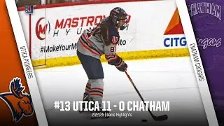 #13 Utica vs Chatham | Women's Hockey Highlights - 2/22/25