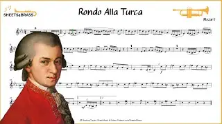 Rondo Alla Turca | Trumpet Solo with Sheet Music and Play Along (Abridged Version)