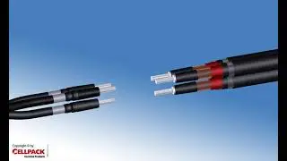 CHMP3PbSV3-1 - Manson Mixt 24kV 3Pb la 3 x XLPE cu Conectori Mecanici - CELLPACK - GERKON ELECTRO