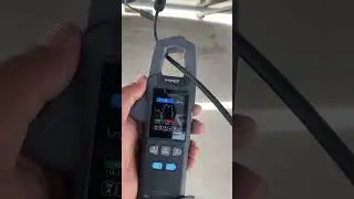 Ampere test of 585 watt solar panel
