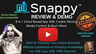 Snappy Review ⚡ 30-Second Copy n&rsquo; Paste Process That Gets You Paid $10 Over And Over ⚡ media editor!