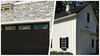 75 Mid-sized Black Garage Design Ideas You'll Love 🔴