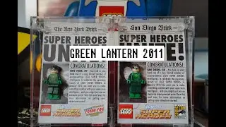 Minifigure Esclusiva Lego GREEN LANTERN 2011 SDCC NYCC