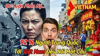 Bất Ngờ: 92% Người Trung Quốc Tới Việt Nam Đều Nói 1 Câu Khiến Dư Luận Phẫn Nộ