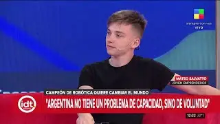 Mateo Salvatto mano a mano con Horacio Cabak | Entrevista completa