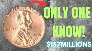 WORTH $157 MILLION! The Most Secret 2016-D Lincoln Penny Hidden in Plain Sight!