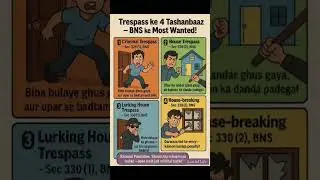 Trespassing #trespassing #crimecase #housebreaking #law #bns #ipc #crime #wakeel  | Lawful Life