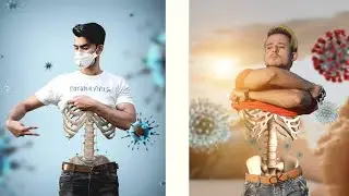VIRUS CONCEPT | Photo Editing Tutorial | Creative Liton