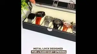 Stylish Watch Organizer Box