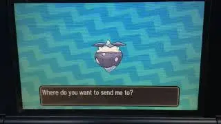 Carbink wants to know where I&rsquo;m sending him!