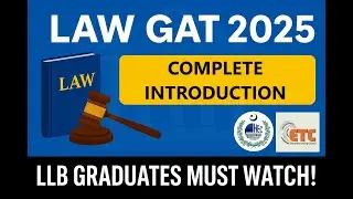 📚 What is Law GAT? | Graduate Assesment Test | Complete Guide for LLB Graduates (HEC + Bar Council)