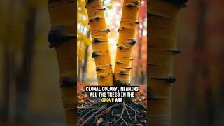 pando ancient clonal colony of aspen trees #facts #worldfacts #shortvideo #storytelling #world