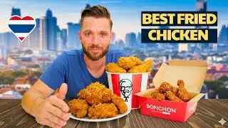 Thai Fried Chicken vs KFC vs Korean Fried Chicken 🇹🇭 Bangkok's Best Fried Chicken Showdown