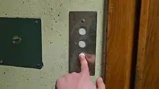 Amazing 1947 Hvilan traction elevator/lift in Trädgårdsgatan 32, Sundbyberg, Sweden