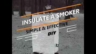 Electric Smoker Custom Insulation Blanket | Winter Weather Ready!