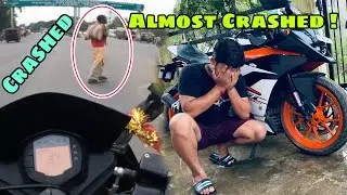 Almost Crashed !!! Sunday Evening Ride || Feat: Gopro Hero 10 || #ktmrc390