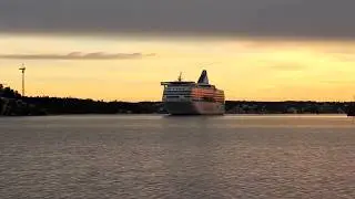 Silja Serenade arriving Stockholm