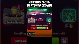 0 SPA + INSANE DMG! Getting 0.01% BUNKER BOYS NEPTUNE CROWN SECRET!!