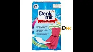 Giấy H&uacute;t M&agrave;u V&agrave; Chống Phai M&agrave;u Quần &Aacute;o Denkmit Farb- & Schmutzfangt&uuml;cher (24 miếng) | DONHAPKHAU.VN