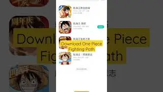 Download One piece fighting path #shorts