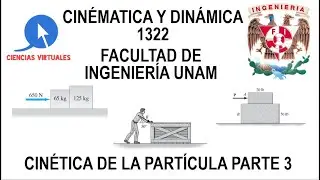 Cinética de la partícula: Ejercicios parte 3