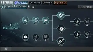 LifeAfter Tactical Belt New Chip Level & Expertise Lv. + Spend 20k Blue Microcrystal