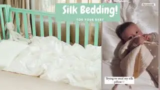 Silk bedding for your baby!