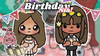 BIRTHDAY PARTY for my bestie 🎂✨ || Toca Boca Roleplay🌷|Turkish