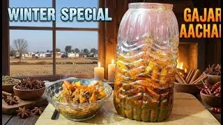 Winter Special Gaajar Aachar Recipe | Instant Carrot Pickle at Home | All in one Roshni Matwani