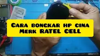 cara bongkar hp cina ratel cell || ratel cell disassembly #disassembly
